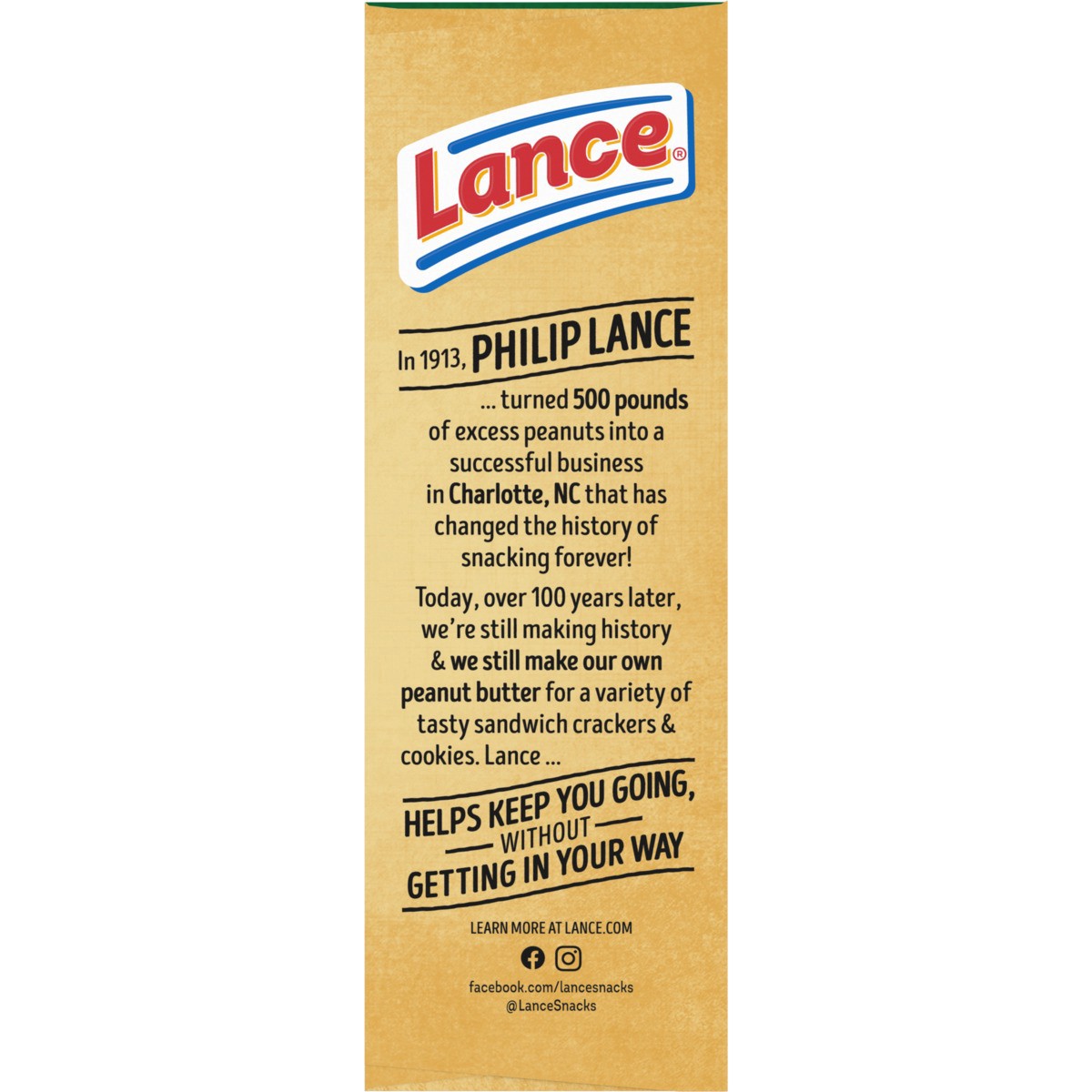 slide 8 of 13, Lance Captain's Wafers Cream Cheese and Chives Sandwich Crackers, 13.700 oz