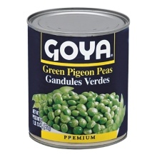 slide 1 of 1, Goya Green Pigeon Peas, 100.7