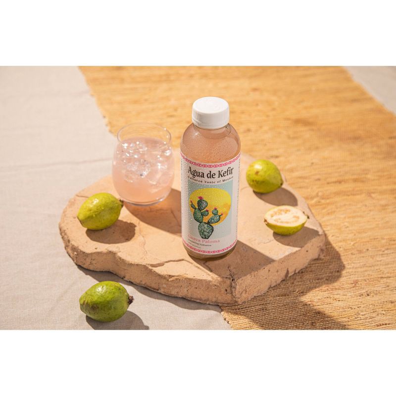 slide 3 of 3, GT's Guava Paloma Agua de Kefir - 16 fl oz, 16 fl oz