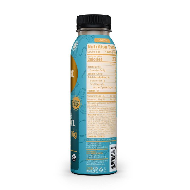 slide 2 of 6, REBBL Salted Caramel Protein Drink - 12 fl oz, 12 fl oz