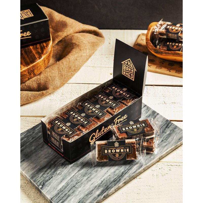 slide 3 of 4, The Bake Shed Luxury Caramel Brownie - 2.65oz, 2.65 oz