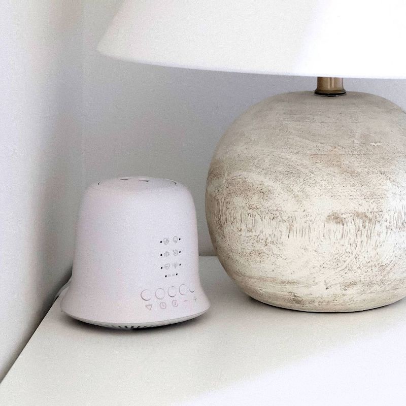 slide 9 of 10, HoMedics Baby Sound Machine and Sleep Soother with Projection Night Light and 6 Soothing Sounds., 1 ct