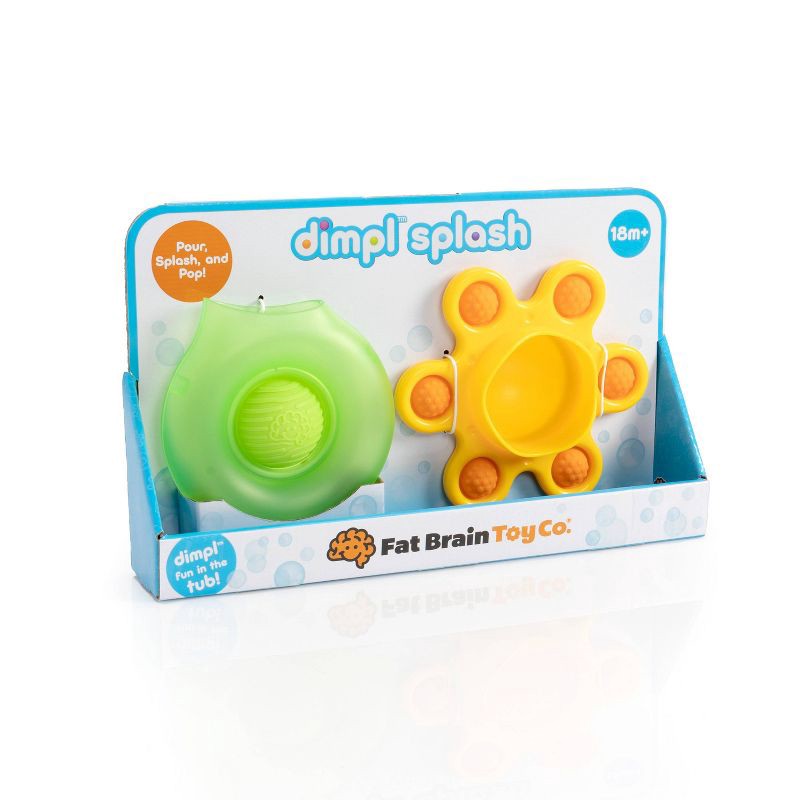 slide 2 of 5, Fat Brain Toys Dimpl Splash Bath Toys - 2pk, 2 ct