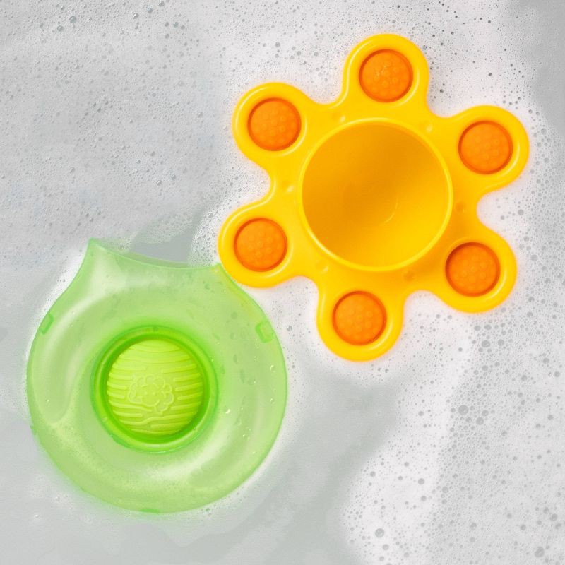 slide 3 of 5, Fat Brain Toys Dimpl Splash Bath Toys - 2pk, 2 ct