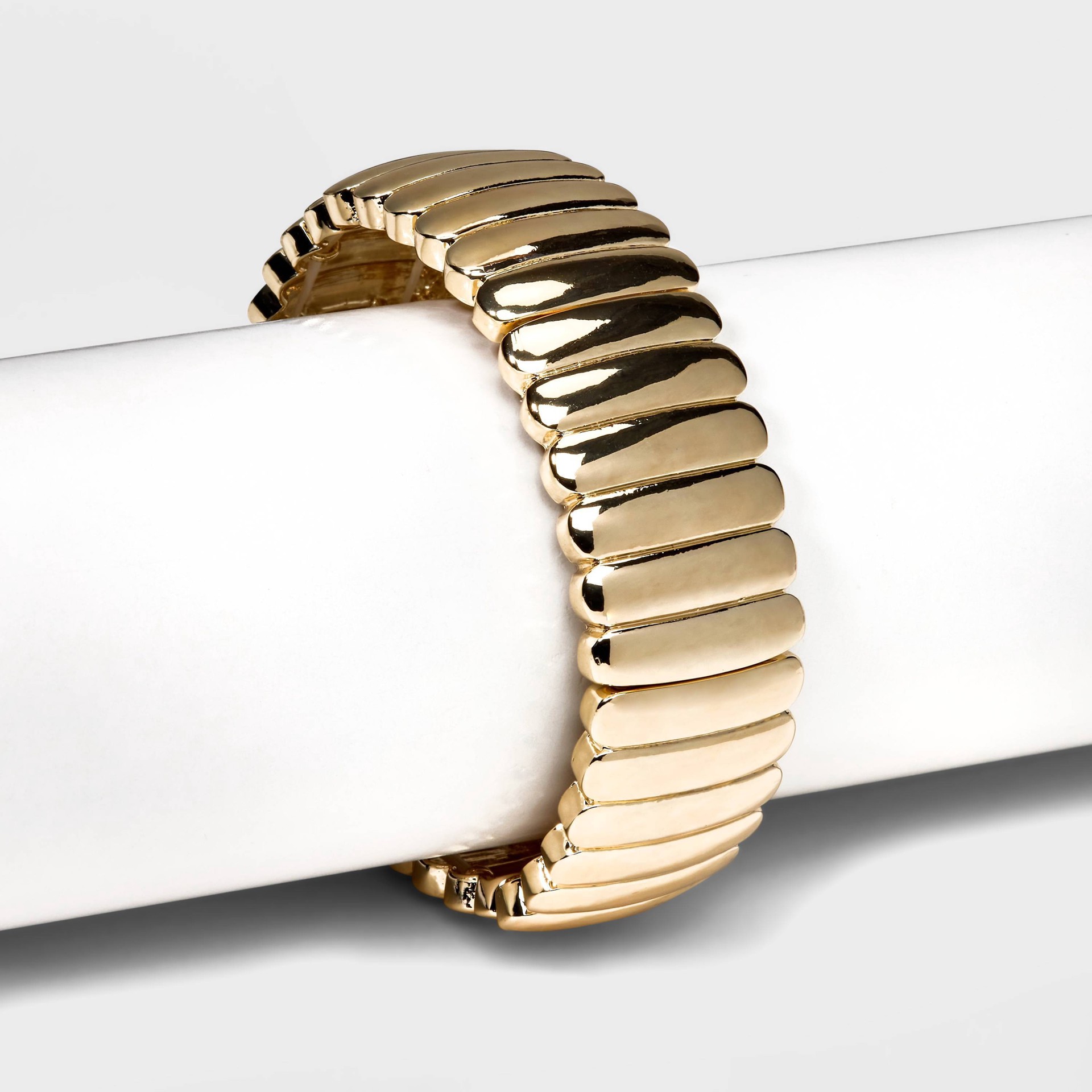 slide 2 of 4, Stretch Bracelet - A New Day Gold, 1 ct