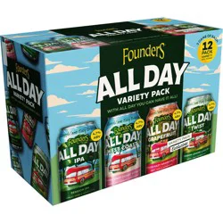 Founders Brewing Co. Founders Brewing All Day Variety Pack - 12pk/12 fl oz Cans