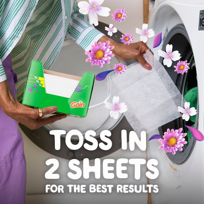 slide 6 of 9, Gain Moonlight Breeze Fabric Softener Dryer Sheets - 240ct, 240 ct