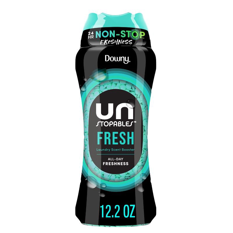 slide 1 of 13, Downy Fresh Scent Unstopables In-Wash Laundry Scent Booster Beads - 12.2oz, 12.2 oz