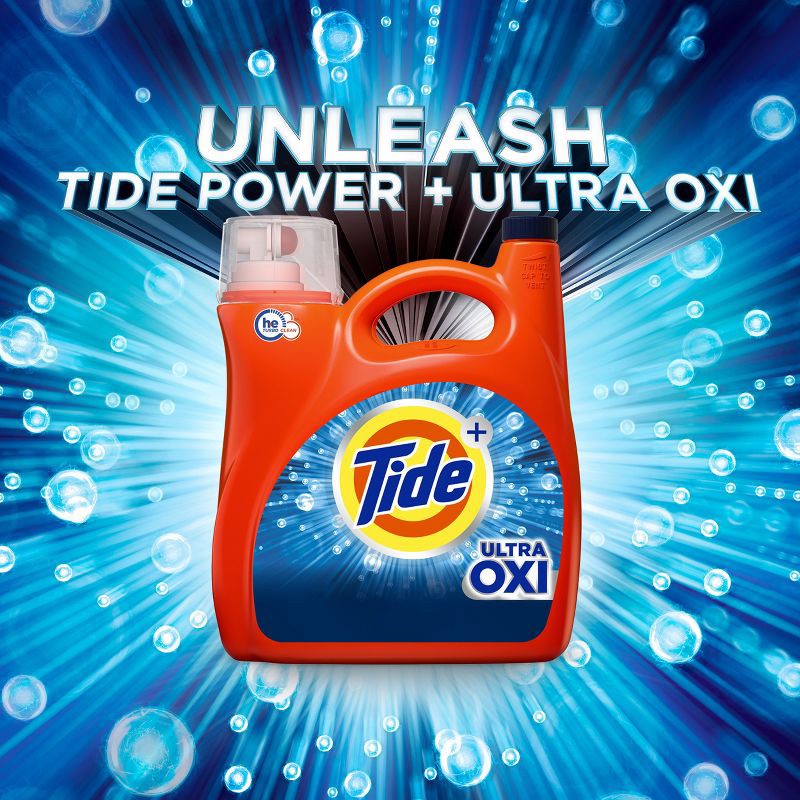 slide 2 of 10, Tide Plus Ultra Oxi HE Compatible Liquid Laundry Detergent Soap - 132 fl oz, 132 fl oz