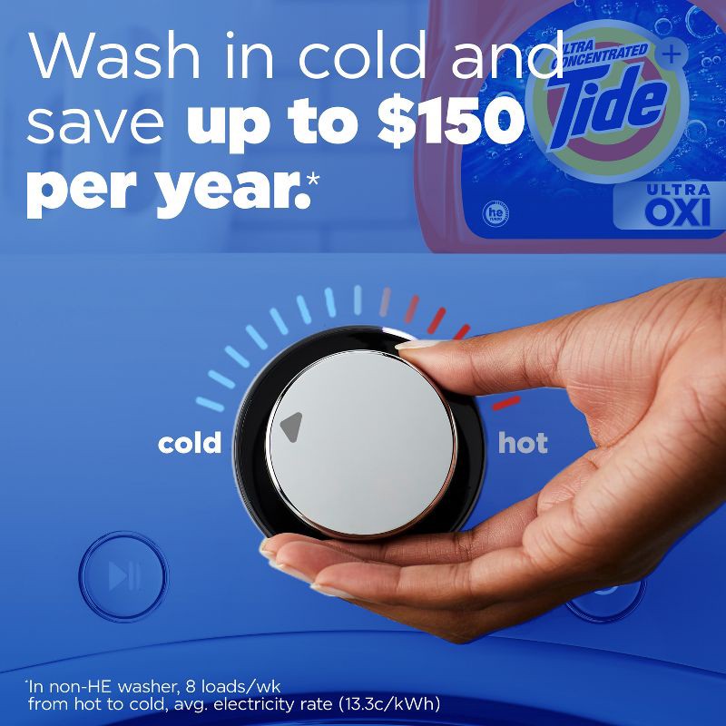 slide 6 of 10, Tide Plus Ultra Oxi HE Compatible Liquid Laundry Detergent Soap - 132 fl oz, 132 fl oz