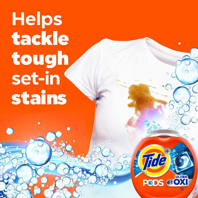 slide 3 of 9, Tide Ultra Oxi HE Deep Cleaning Concentrated Laundry Detergent Pods 57 Pacs - 51oz, 51 oz