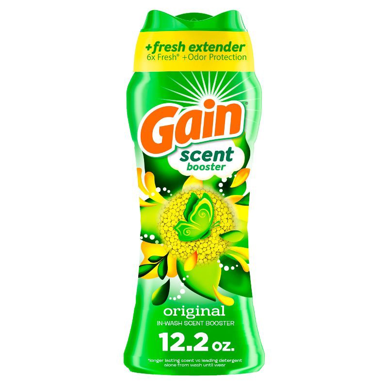 slide 1 of 10, Gain Original Fireworks In-Wash Laundry Scent Booster Beads - 12.2oz, 12.2 oz