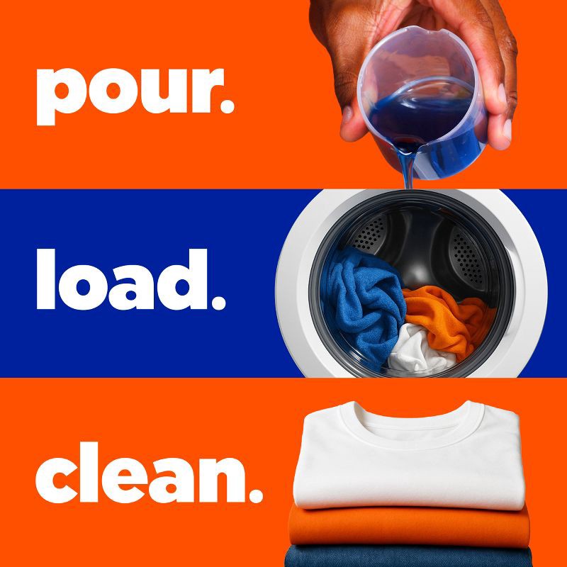 slide 10 of 15, Tide Original HE Deep Cleaning Concentrated Liquid Laundry Detergent Soap 100 Loads - 125 fl oz, 125 fl oz