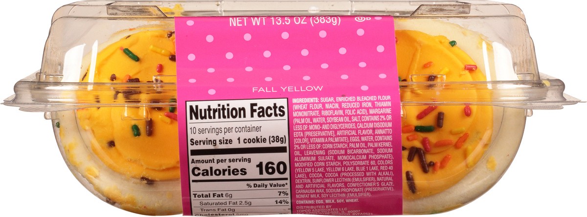 slide 7 of 11, Sweet P's Bake Shop Frosted Sugar Cookies 13.5 oz,