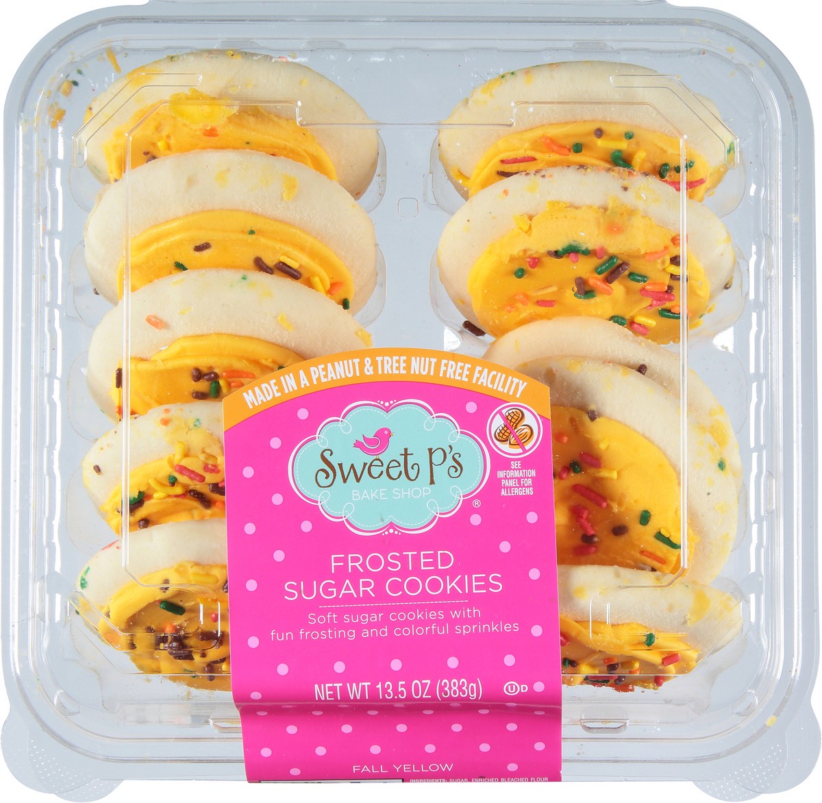slide 9 of 11, Sweet P's Bake Shop Frosted Sugar Cookies 13.5 oz,