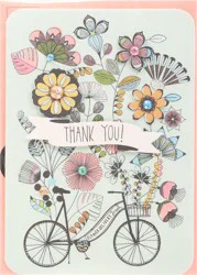 Papyrus Thank You Greeting Card 1 ea