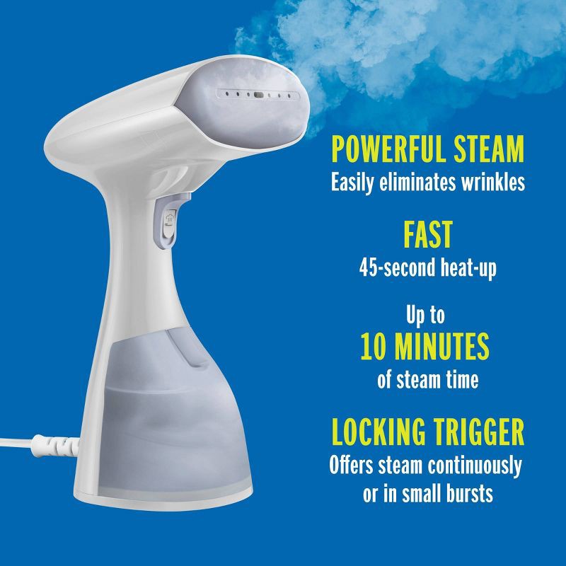 slide 9 of 11, Conair ExtremeSteam Handheld Garment Steamer, 1 ct