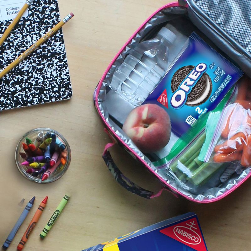 slide 4 of 12, Oreo Chocolate Sandwich Cookies - Snack Packs - 15.6oz.20ct, 15.6 oz, 20 ct