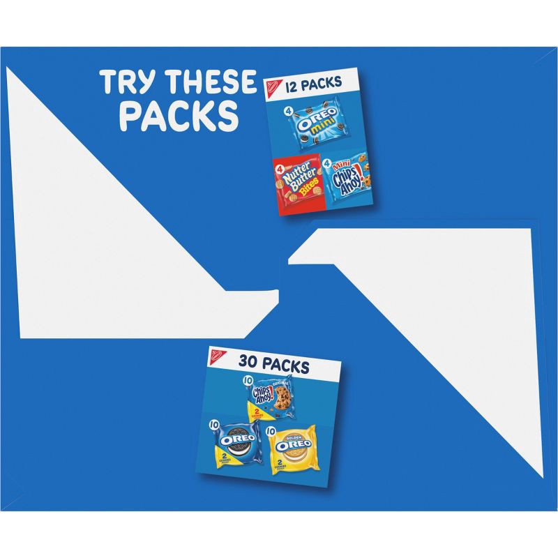 slide 13 of 15, CHIPS AHOY! Original Chocolate Chip Cookies Snack Pack - 15.4oz/20ct, 15.4 oz, 20 ct