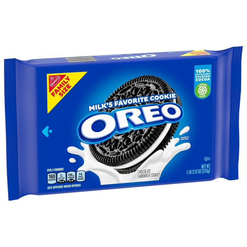 slide 4 of 13, Oreo Original Family Size - 18.12oz, 18.12 oz