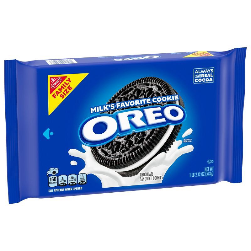 slide 5 of 9, Oreo Chocolate Sandwich Cookies Family Size - 18.12oz, 18.12 oz