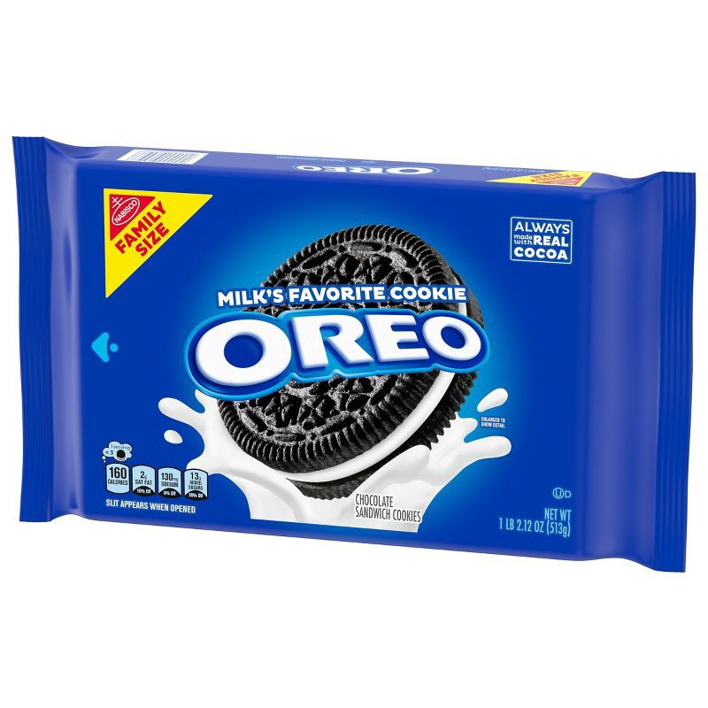 slide 6 of 9, Oreo Chocolate Sandwich Cookies Family Size - 18.12oz, 18.12 oz