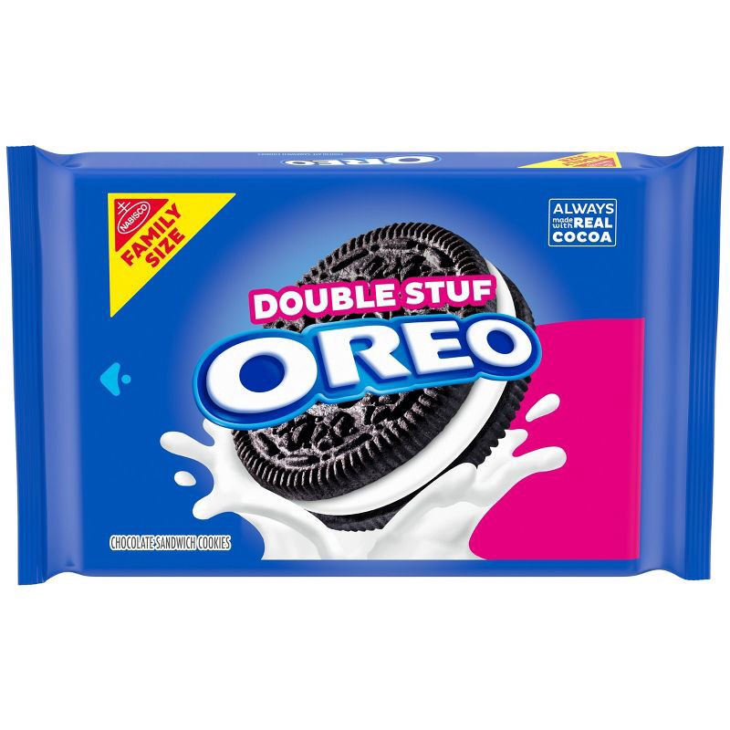 slide 1 of 12, Oreo Double Stuf Family Size - 18.71oz, 18.71 oz