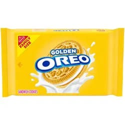 Oreo Golden Sandwich Cookies Family Size - 18.12oz