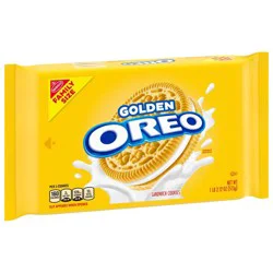 Oreo Golden Sandwich Cookies Family Size - 18.12oz