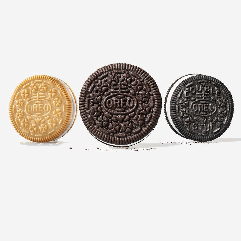 slide 7 of 14, Oreo Golden Double Stuf Family Size - 18.71oz, 18.71 oz