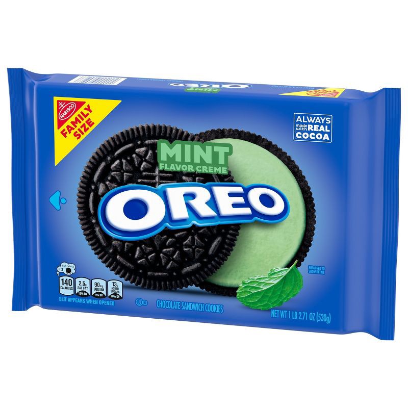 slide 7 of 12, Oreo Mint Family Size - 18.71oz, 18.71 oz