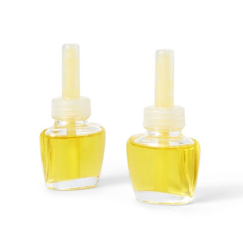 slide 2 of 3, Scented Oil Refill Air Freshener - Mandarin & Ginger - 1.3 fl oz/2pk - Everspring™, 1.3 fl oz, 2 ct