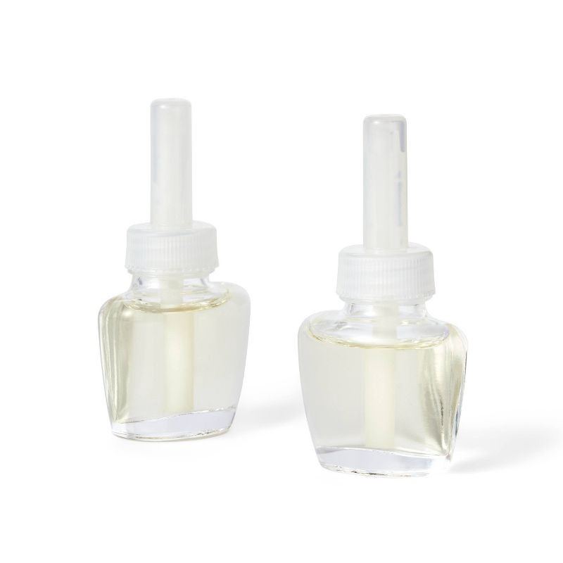 slide 2 of 3, Scented Oil Refill Air Freshener - Lavender & Bergamot - 1.3 fl oz/2pk - Everspring™, 1.3 fl oz, 2 ct