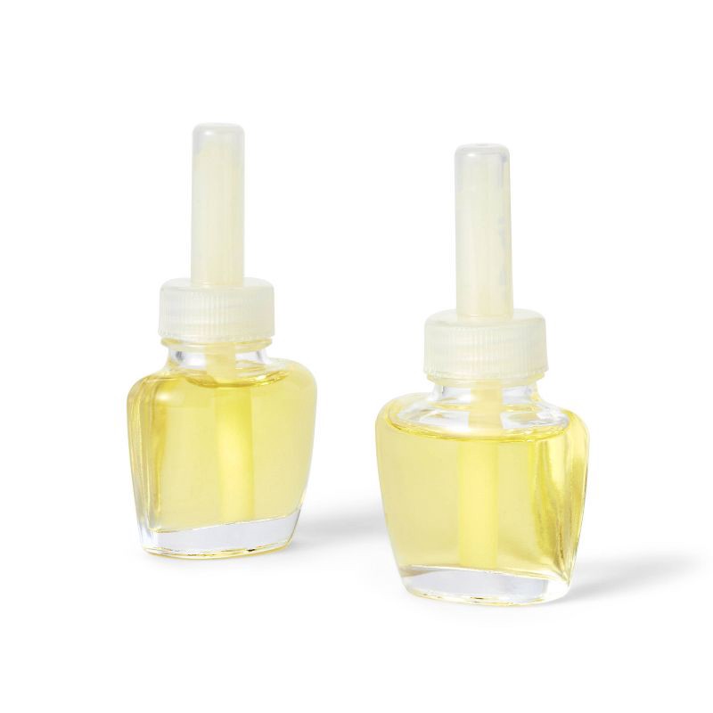 slide 2 of 3, Scented Oil Refill Air Freshener - Citrus & Basil - 1.3 fl oz/2pk - Everspring™, 1.3 fl oz, 2 ct