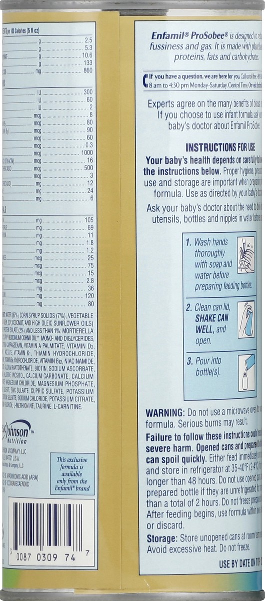 slide 3 of 3, Enfamil Lipil, 32 fl oz