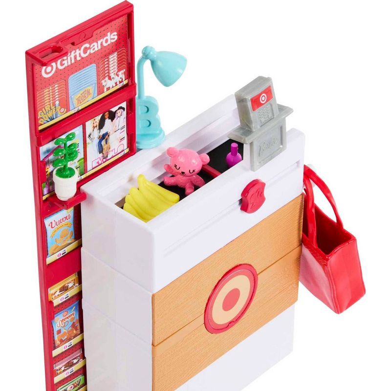 slide 2 of 5, Barbie Skippers First Job Target Doll Set with Checkout Stand and Accessories, 1 ct