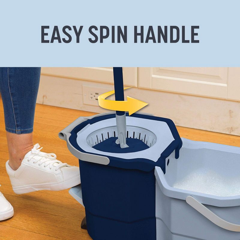 slide 8 of 16, Casabella Clean Water Spin Mop, 1 ct