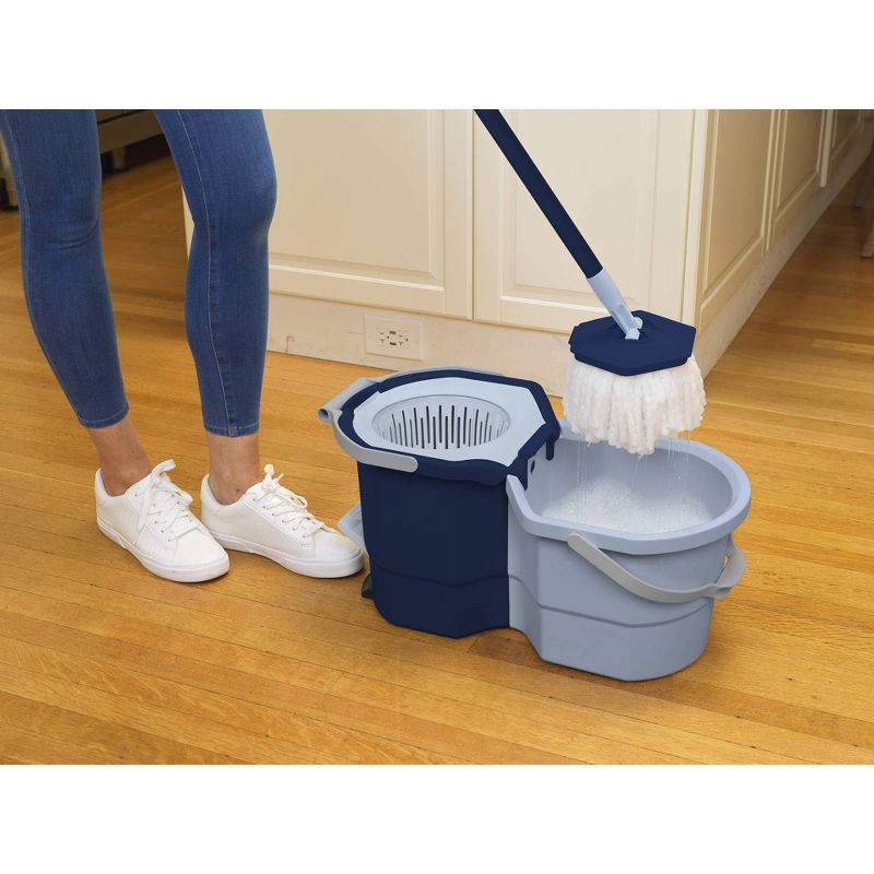 slide 9 of 17, Casabella Clean Water Spin Mop, 1 ct