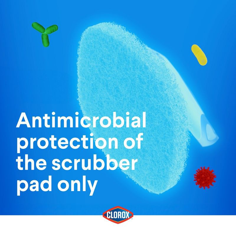 slide 10 of 10, Clorox Tub & Tile Handheld Scrubber, 1 ct