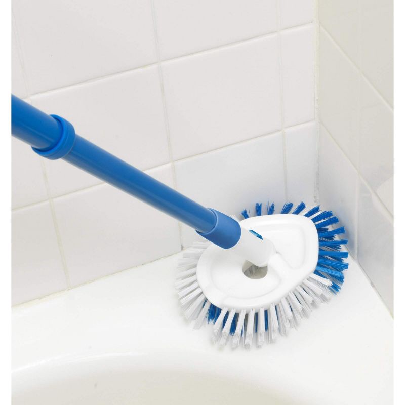 slide 5 of 7, Clorox 42" Max Reach Tub & Tile Bathroom Brush, 1 ct
