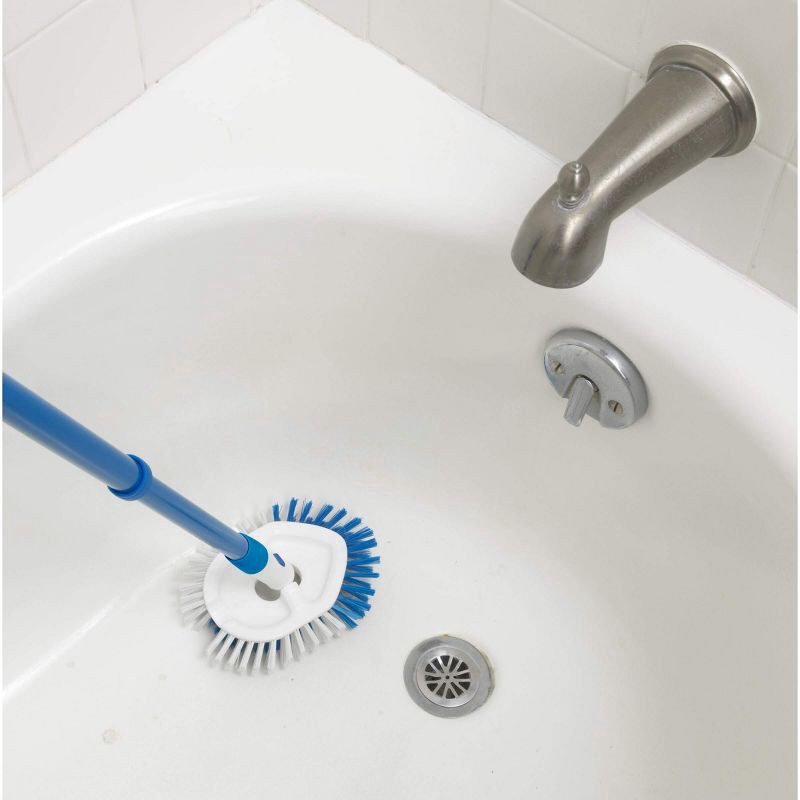 slide 6 of 7, Clorox 42" Max Reach Tub & Tile Bathroom Brush, 1 ct