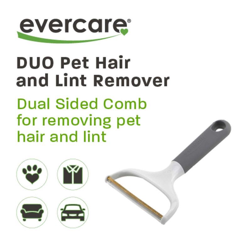 slide 3 of 10, Evercare DUO Pet Hair & Lint Remover, 1 ct