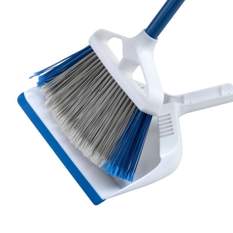 slide 3 of 10, Clorox One Sweep Broom & Dustpan, 1 ct