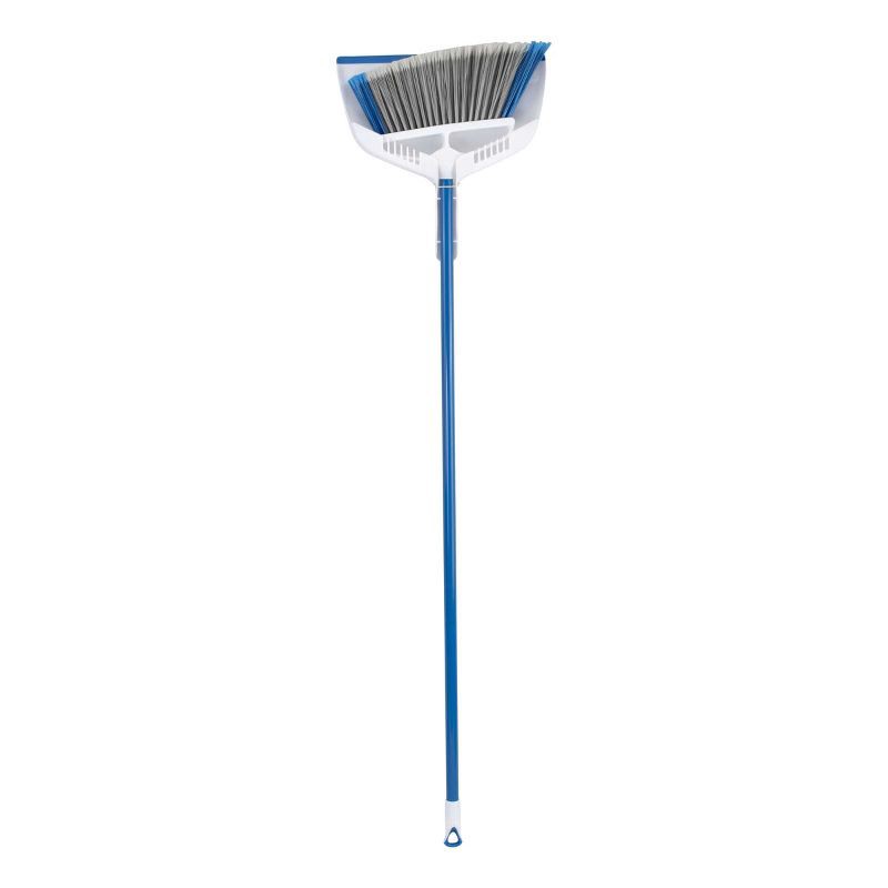 slide 1 of 10, Clorox One Sweep Broom & Dustpan, 1 ct