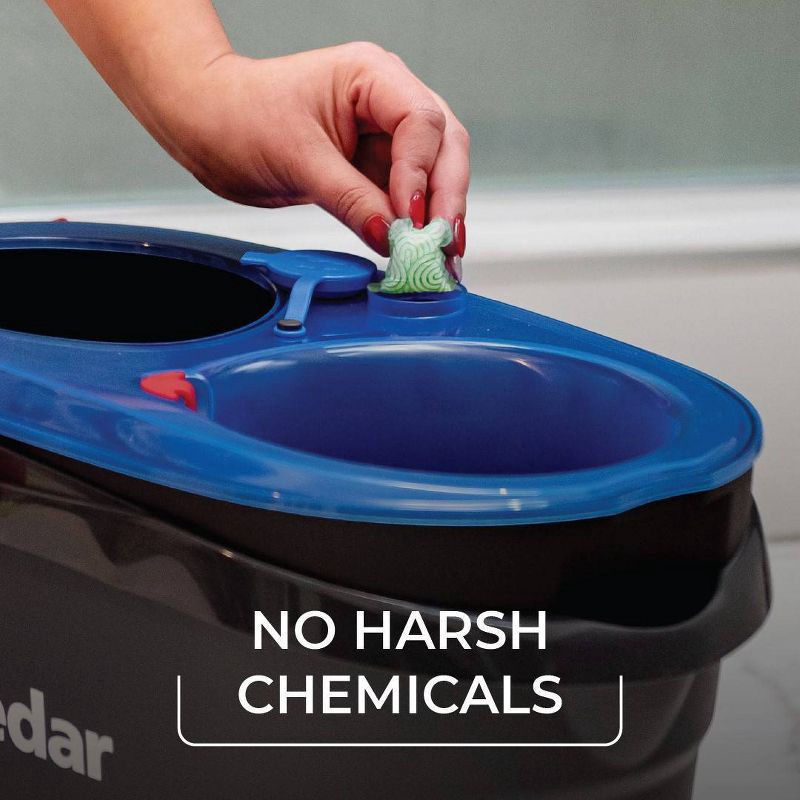 slide 7 of 12, O-Cedar Crisp Citrus PACS Hard Floor Cleaner - 10ct, 10 ct