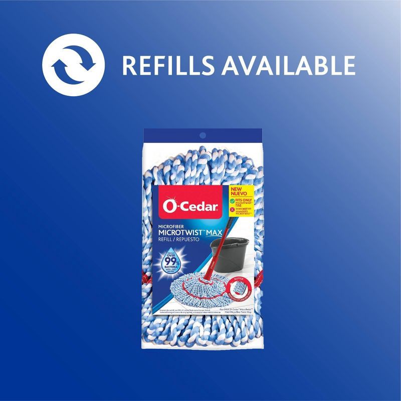 slide 13 of 14, O-Cedar Assembled MicroTwist Max Mop, 1 ct