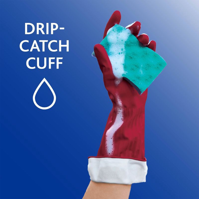 slide 4 of 10, O-Cedar Living Gloves - Medium - 2pk, 2 ct