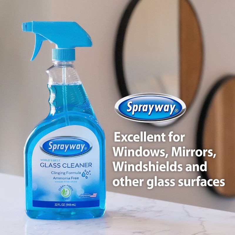 slide 4 of 5, Sprayway Liquid Glass Cleaner - 32oz, 32 oz