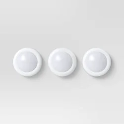 3pk 3" RGB Novelty Wall Lights with Remote Control - Room Essentials™