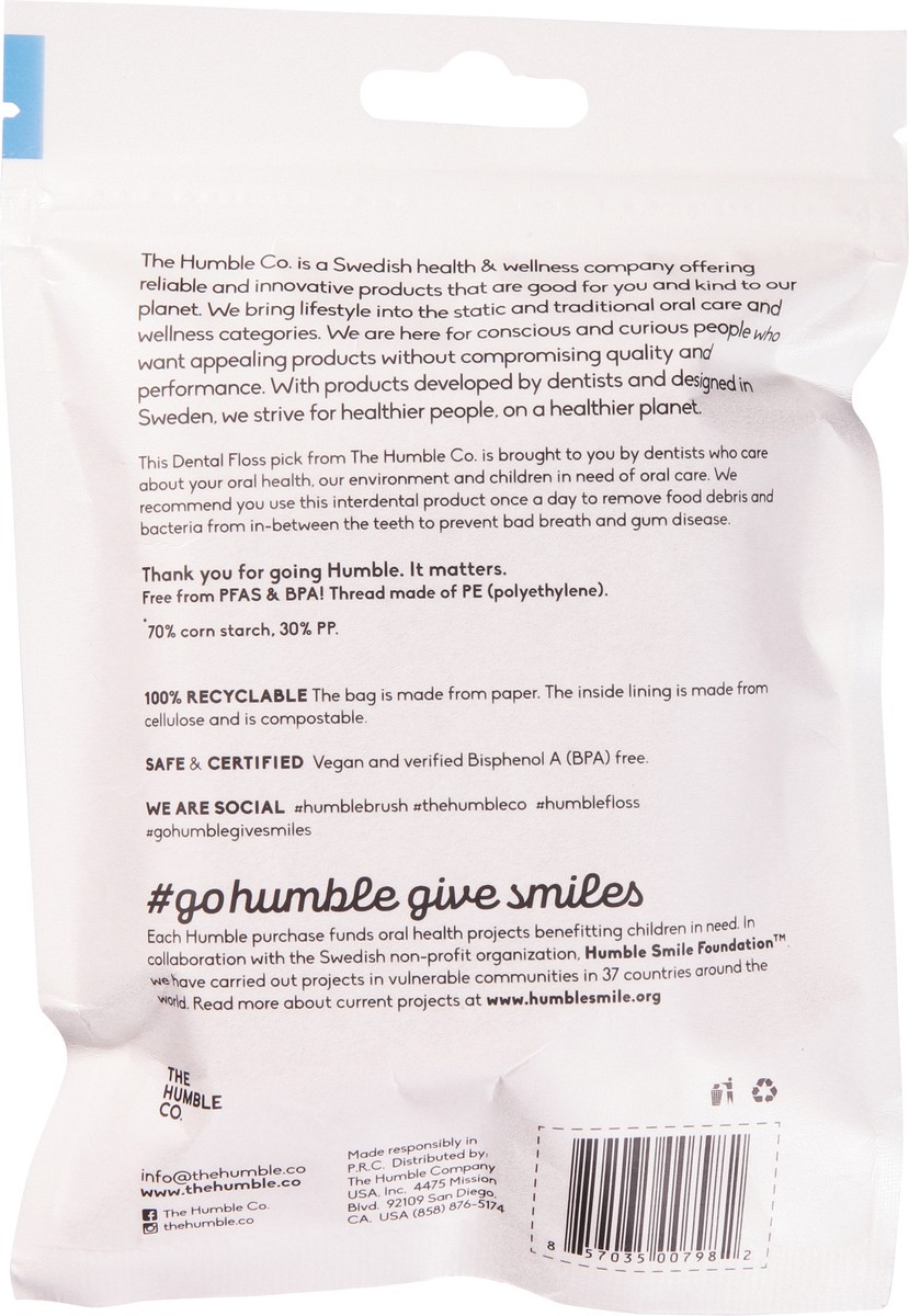 slide 3 of 9, The Humble Co. Floss Picks 50 ea, 50 ct